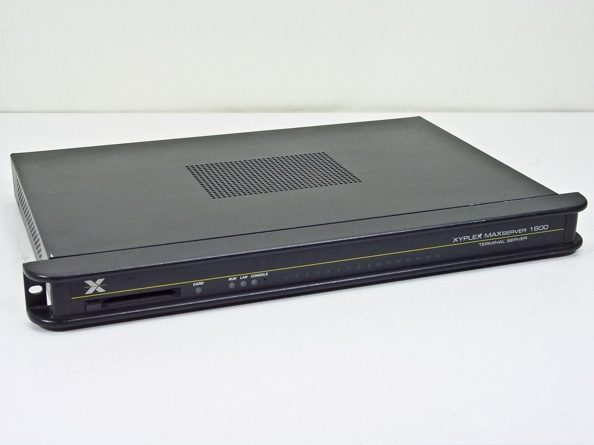Xyplex MX-1600-001 Maxserver 1600 Terminal Server 16 Port with AUI