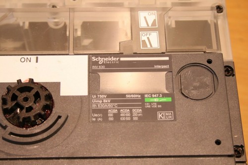 Schneider Electric 31174 Sichttrennschalter Interpact INV630 3P 630A - Bild 8 von 10
