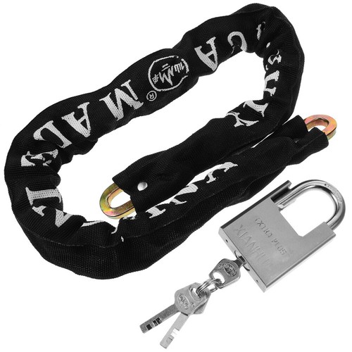 Bike Kette Lock Sicherheit Bike Lock Bike Kette Schlösser Bike Codiert Lock - Bild 12 von 12