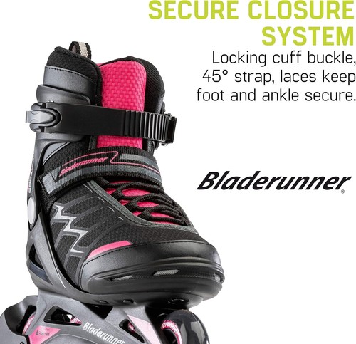 Patines en línea Bladerunner by Rollerblade Advantage Pro XT para mujer talla 8 nuevos en caja - Imagen 6 de 7