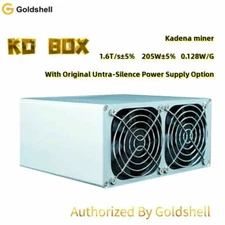Goldshell KD-BOX Kadena miner 1.6T/s±5 Hash Power in a BOX With Power Supply