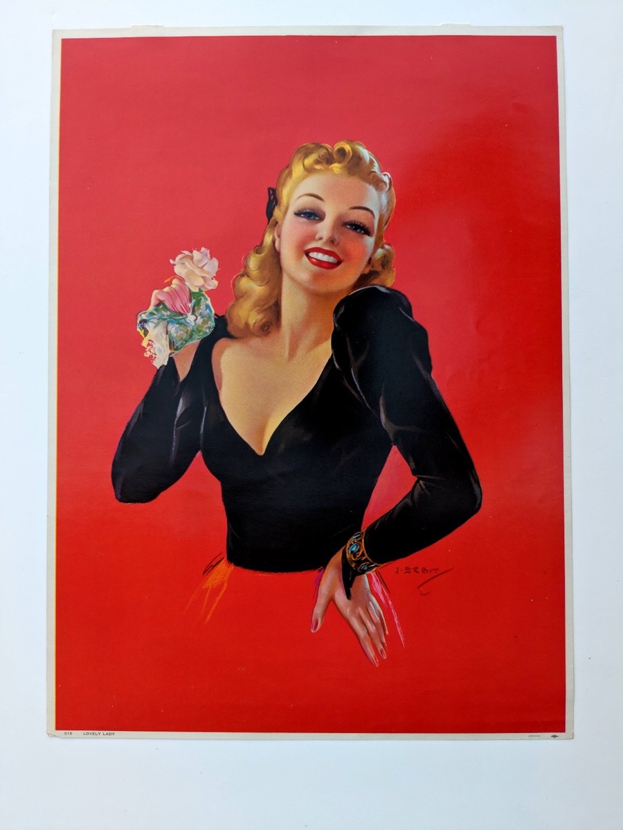 Vintage Pin Up Girls 1940s 1940s Pin Up Girl Sexy Classic Vintage
