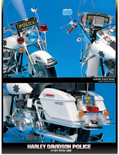 1/10th Scale Harley Davidson Police #15500 ACADEMY HOBBY MODEL KITS - Bild 3 von 3