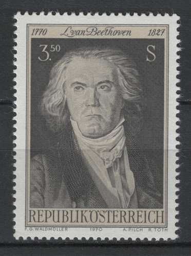 Briefmarke Österreich MiNr. 1352 Beethoven postfrisch