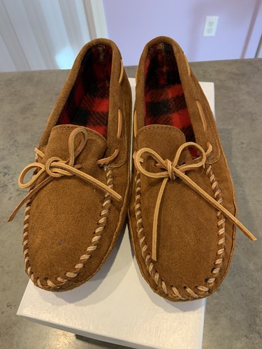 Mocassini vintage MINNETONKA 773 doppio fondo taglia 9 nuovi con scatola senza punti da guardare! - Foto 5 di 9