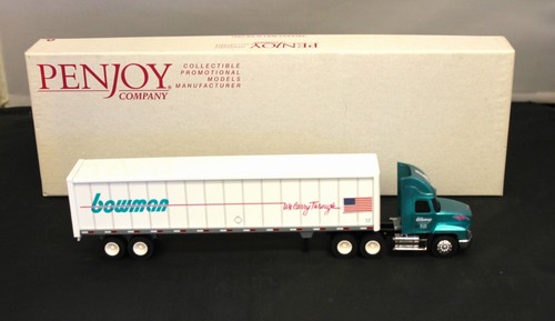 Penjoy 1:64 Diecast Trattore Rimorchio Bowman Trasporto (54465)