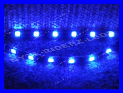 JEEP BLUE 12" 5050 SMD LED STRIPS  NEW  2 STRIPS TOTAL OF 24 LEDS - Picture 3 of 4