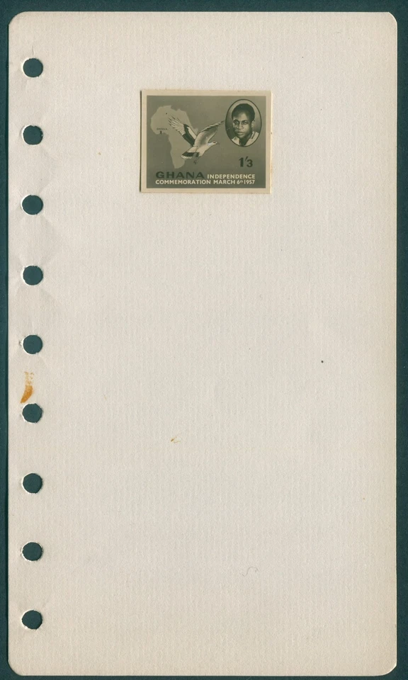Ghana 1957 1s 3d Independencia Buitre Palm-nut SG169 prueba fotográfica Foto 2 de 3