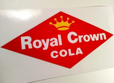 Royal crown cola RC sticker decal hot rod rat rod cooler vintage look 148