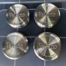 Vellano Wheels Center Caps Aluminum Brushes Aluminum Set Of 4 Pcs Size 68.64 Mm Vellano Wheels Center Caps Aluminum Brushes Aluminum Set Of 4 Pcs Size 68.64 Mm
