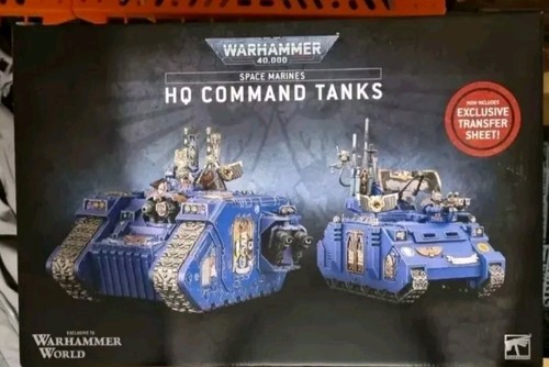 Warhammer 40K Space Marine HQ Command Tanks Warhammer World EXCLUSIVE #1