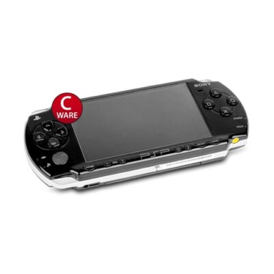 Sony PSP 2004 Slim & Lite Konsole in Schwarz OHNE Ladekabel - Zustand akzeptabel