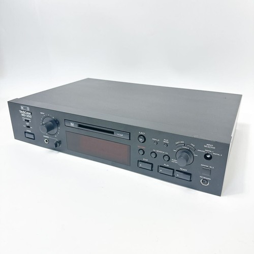 TASCAM MD-350 MINI DISC PLAYER RECORDER MD DECK Working Tested - Picture 1 of 6