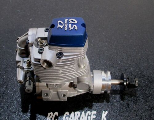 O.S. FS Alpha-56 “9.32cc” glow engine for R/C airplane, used and beautiful f/s - Picture 13 of 22