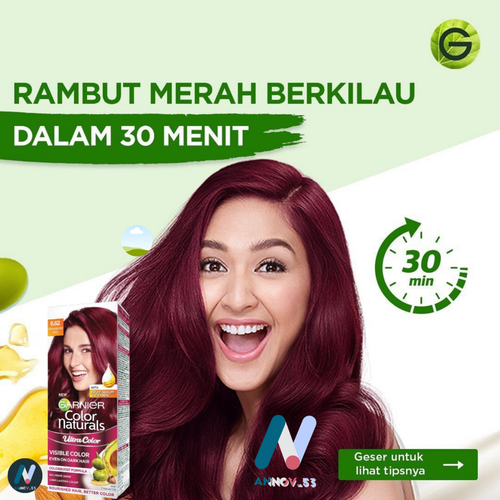 Tinte para el cabello GARNIER todo color natural brillante aguacate aceite de oliva vegano larga duración 105 ml - Imagen 73 de 94