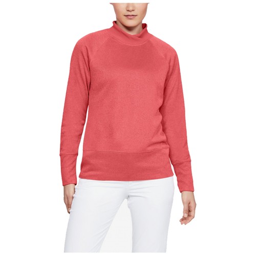 Under Armour Ladies Storm Sweaterfleece Top Sweater Jumper Long Sleeve Fitted UA - Imagen 6 de 9