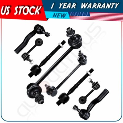 2006-2009 For Ford Fusion 8x Front Rear Sway Bar Links Tie Rod Links Kit