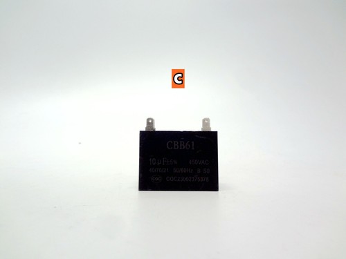 CBB61 450V AC Appliance Motor Run Capacitor with 2+2 Pin 7uF/8uf/10uf 50/60Hz - Picture 8 of 11