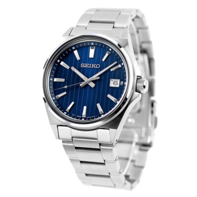 Seiko Selection SBTH003 Blue Dial Stainless Steel Quartz Men Watch