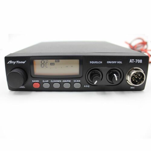 Anytone AT708 CB Radio Transceiver City Band 24-29Mhz Mini Vehicle Base Station - Picture 3 of 6