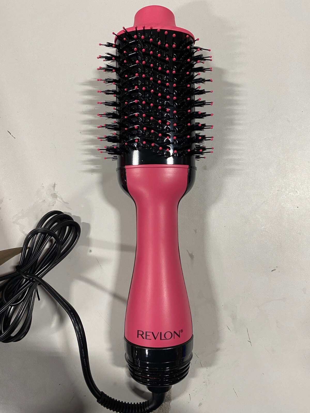 Revolon One-Step Hair Dryer and Volumizer Hot Air Brush 1100W - Pink/Black