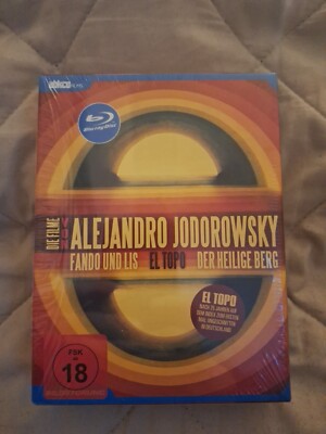 Alejandro Jodorowsky Box BD (DER HEILIGE BERG, EL TOPO, FANDO & LIS), wie Neu