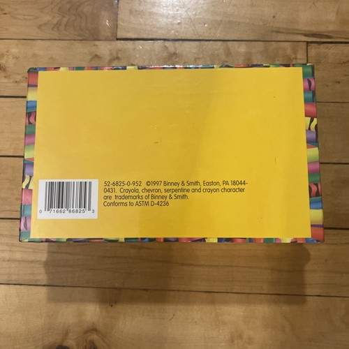 Vintage 1997 Crayola Ultimate Crayon Collection Sealed Rare Discontinued Colors - Picture 2 of 5