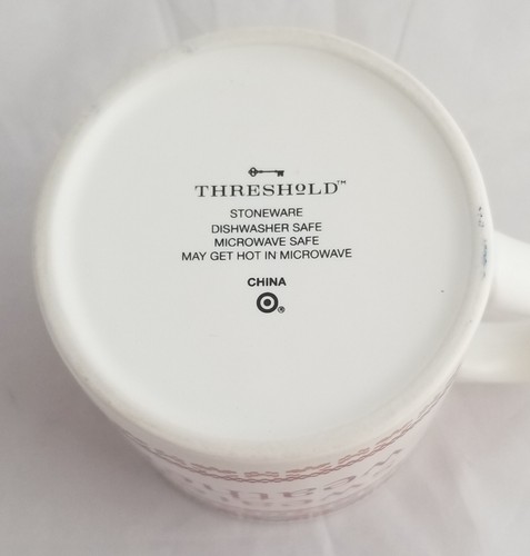 Target Threshold "Sweater Weather" 16 oz. Stoneware Coffee Mug Autumn Winter - Picture 6 of 6