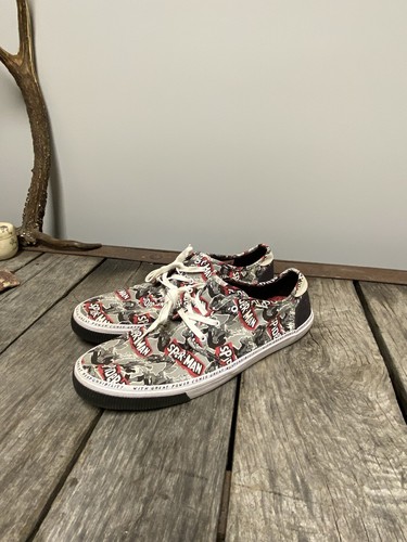 Marvel x Toms Spider-Man Bedruckte Schuhe Herren Größe 13 Carlo Sneaker - Bild 1 von 7