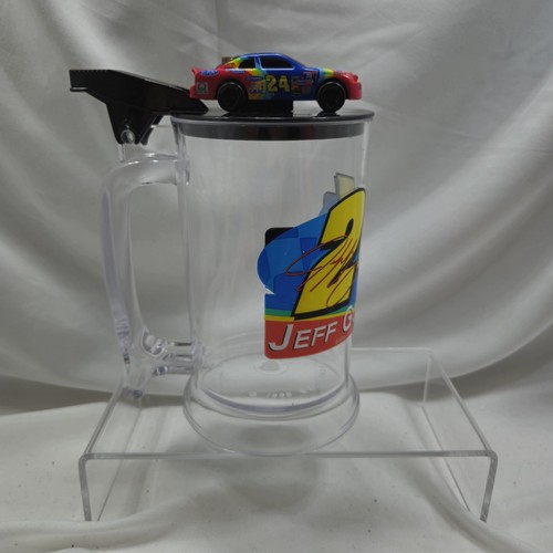 Jeff Gordon #24 1998 NASCAR Plastic Mug & Race Car on Top - Picture 2 of 2