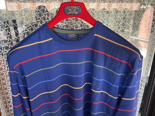 Girocollo Paul Shark Yachting Lana Vergine Tg. XXL - Imagen 2 de 4