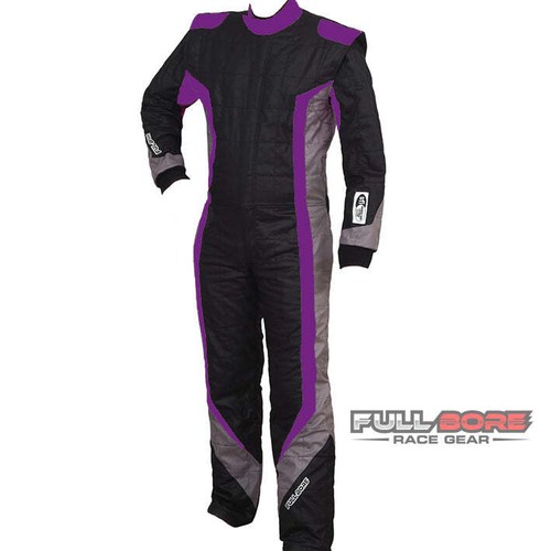 Redline - Traje de Carrera DOBLE CAPA SFI 3.2a/5 FULL BORE (Púrpura) - Imagen 3 de 10