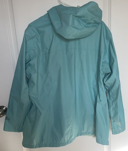 Columbia Womens Arcadia 2 Omni Tech Jacket 2xl Agua Haze Nylon Windbreaker Coat - Picture 2 of 3