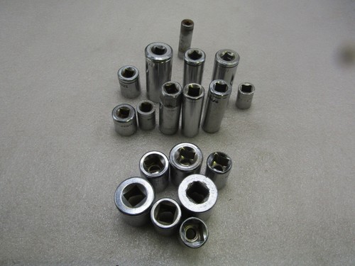 Socket assortment, mostly Taiwan, 18 pieces - Foto 1 di 8