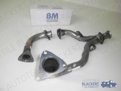 BM Hosenrohrset links+rechts Audi Cabriolet + Coupe 2.6 110KW 4er Flansch 92-00