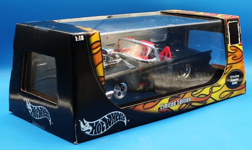 VTG HOT WHEELS 2003 PRO STREET '57 THUNDERBIRD MODIFIED DIE CAST 1:18 MATTE HTF! - Picture 8 of 10