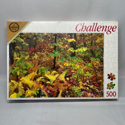 Falcon Puzzle 500 Piece Puzzle #3589 Autumn Leaves Challenge Exclusive Edition