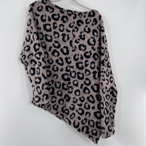 Neu mit Etikett Staffelei Damen Gr. L & M Leopard asymmetrischer Pullover schwarz beige & beige schwarz - Bild 14 von 24