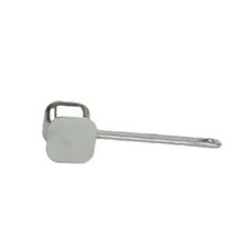 Thunder Group ALMT002 10-1/4" Aluminum 2-Sided Meat Tenderizer