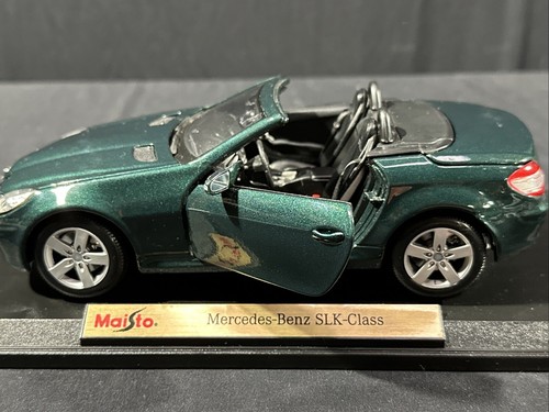 Maisto Special Edition 1996 Mercedes Benz SLK 230 Green Diecast 1:18 - Picture 8 of 17