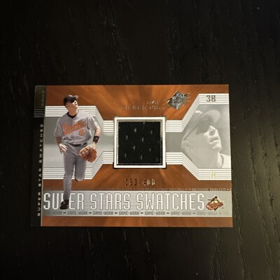 Cal Ripken 2001 Spx Super Stars Swatches #152 /400 Orioles HOF