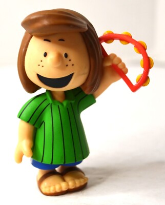 2015 JUST PLAY PEANUTS PEPPERMINT PATTY PVC LOOSE ACTION FIGURE CAKE TOPPER