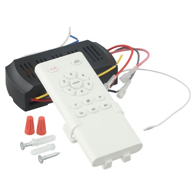 Wireless Remote Control Kit for Ceiling Fan Light Long Range Operation