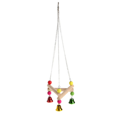 Oiseau Perroquet Jouets Oiseaux Swing Stand économies Triangle Hamac Parrot Lecture Swing