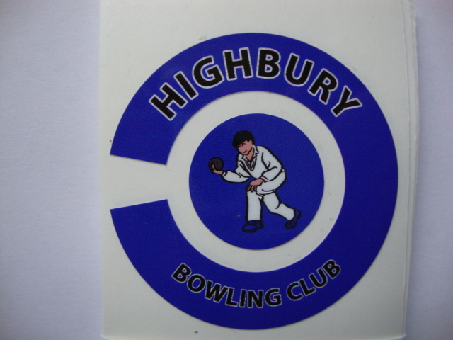 HIGHBURY BOWLING CLUB 16 BOWLS STICKERS LAWN BOWLS 8 FINGER + 8 THUMB HIGHBURY BOWLING CLUB 16 BOWLS STICKERS LAWN BOWLS 8 FINGER + 8 THUMB