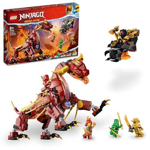 LEGO Ninjago Flaming Heat Wave Dragon 71793 Carrot Boy 479pcs 8 Years + - Picture 1 of 6