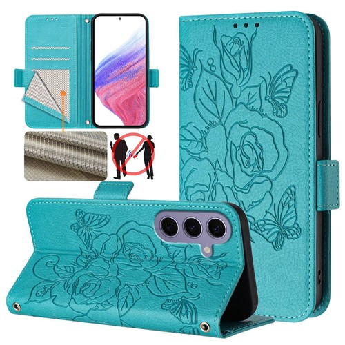 Für Samsung Galaxy A56/A36/A26 Crossbody Strap Leder Wallet Flip Stand Case - Bild 16 von 33