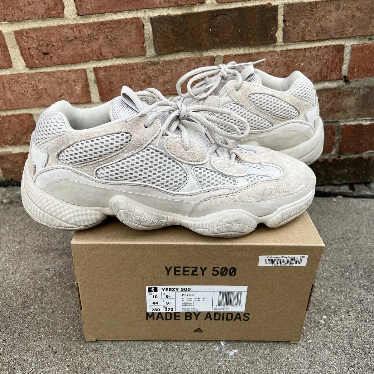 Adidas yeezy 500 blush cheap sizing