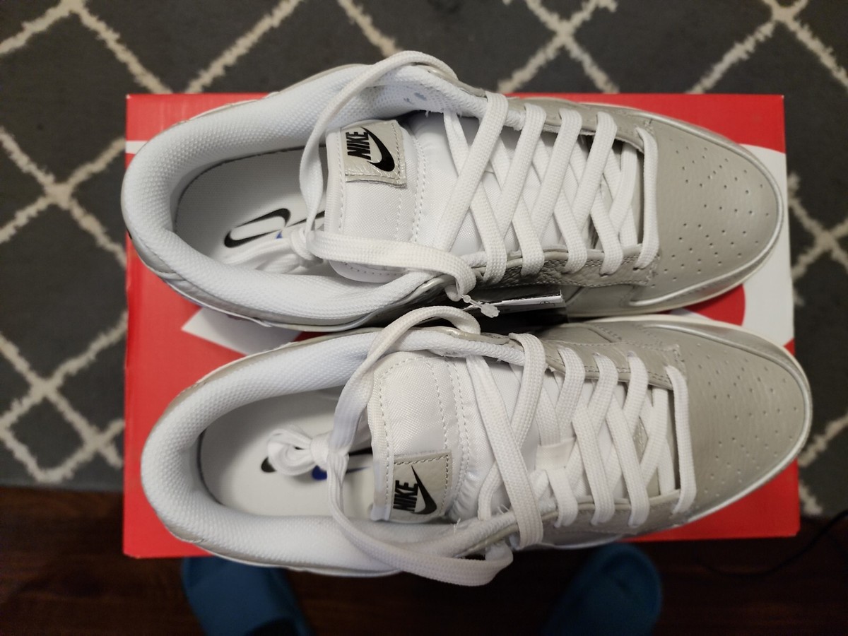 Nike Dunk Low SE Metallic Silver DX3197-095 Size 10 Brand Nike Dunk Low SE Metallic Silver DX3197-095 Size 10 Brand