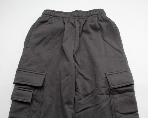Garage Women's Solid Cargo Utility Fleece Pants EJ3 Forged Iron Size XS NWT - Picture 2 of 4